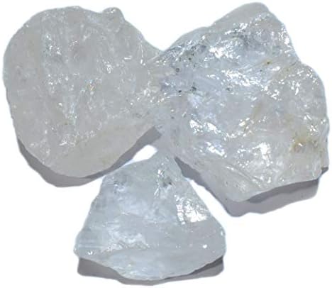 Pyramid Tatva Raw - Satyaloka Azeztulite Quartz 50 gm Natural Chakra Crystal Healing Stone