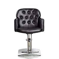 Saloneer Hair Styling Salon Chair for Hair Cutting Styling Dyeing with Oil Pump and Foot Rest