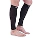 Doc Miller Compression Calf Sleeve for Men & Women, Premium Medical Grade, 20-30mmHg Graduated Support for Running, Calf Tear, Shin Splints, Knee High, Black Calf Sleeves, Extra Large Size, 2 Pair