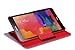 Moko Samsung Galaxy Tab PRO 8.4 Case - 360 Degree Rotating Cover Case for Galaxy TabPRO 8.4 Android Tablet, RED (With Smart Cover Auto Wake / Sleep. WILL NOT Fit Samsung Galaxy Tab 4 8.0)