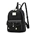 I IHAYNER Girls Bowknot Cute Leather Backpack Mini Backpack Purse for Women