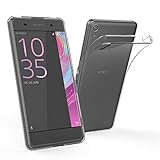 Sony XA Case Clear, [2Pack] Simpeak Sony Xperia XA/F3113/F3112/F3115 5.0' Soft TPU Transparent Protector Back Case [ Anti Slip] [Scratch Resistant]