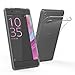 Sony XA Case Clear, [2Pack] Simpeak Sony Xperia XA/F3113/F3112/F3115 5.0' Soft TPU Transparent Protector Back Case [ Anti Slip] [Scratch Resistant]