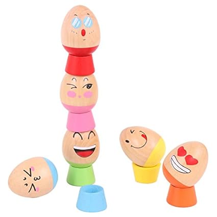 Unisex Baby Wooden Toys Egg Balance Game Models #wooden #toys #for #infants #and #toddlers Unisex Baby Wooden Toys Egg Balance Game Models