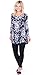Popana Women's Tunic Tops For Leggings - Long Sleeve Vneck Shirt - Regular and Plus Size - Made In USA 1X ST61