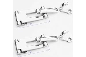 Marine Part Depot Two Stainless Steel Locking Cam Latches Latch 5"