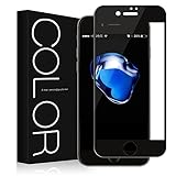 iPhone 7 Screen Protector (3D Glass), G-Color iPhone 7 3D Full Coverage Tempered Glass Screen Protector for Apple iPhone 7, 2016 iPhone 7 (Black)
