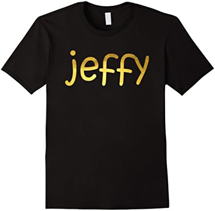 Mens Jeffy Tee T-shirt Small Black