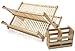 Core Bamboo Dish Rack with Utensil Holder, Natural