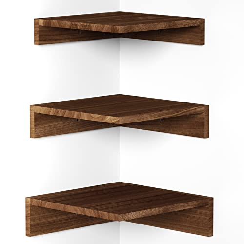 SRIWATANA Corner Wall Shelf, Corner Floating Shelves Wall Mounted