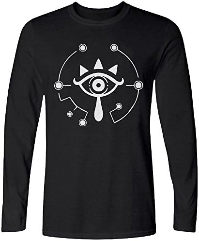 KNIGHT Men's The Legend Of Zelda Breath Of The Wild Long Sleeve T Shirt Cotton Tees
