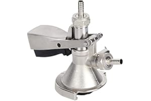 Keg - A Type Keg Coupler Stainless Steel Beer Keg Dispenser Connector Dispensing Equipment Accessory