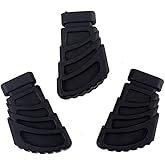CCeCCe 3 Pack Drum Throne Rubber Feet Replacement Non-Slip Sleeve Protector Foot Pad for Drum Seat Cymbal Rack Hi-Hat Stand D