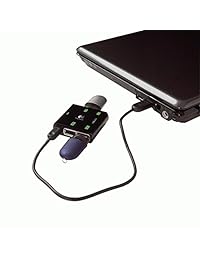 finigo Portable USB adaptador de extensión de 3.0 hub + Super Velocidad 5 Gbps de 4 puertos USB 3.0 Cable, Gris Negro