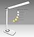 Turcom LED Desk Lamp With USB Charging Port Dimmable Touch Controls w/Color Adjustment, Eye Care Task Lamp, 5W, 1000 Lux,Multicolor