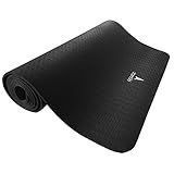 Shantihi Yoga Mat - Thick Eco Friendly Premium TPE Yoga Mat. Non Slip, Reversible, Lightweight, Durable Exercise Pilates Mat. Free Bonus eBook. 72