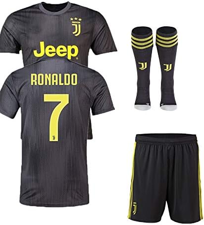 Replica JUVENTUS 2018/19 KIDS AWAY KIT - RONALDO NAME