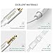 UGREEN Audio Jack Y Aux Extension 20 cm Stereo Audio Cable Splitter 3.5 mm Headphone Extension for Mobile Phones, White