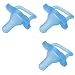 Dr. Brown&rsquo;s HappyPaci 100% Silicone Pacifier, 0m+, Blue, 3 Count