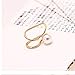6Pcs Ear Cuffs Non-Piercing Ear Bone Clip U-type Cartilage Ear Clip Ear Cuff Clip Wrap Set Valentine's Day Birthday Christmas Anniversary Gifts
