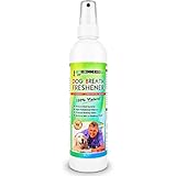 Vet Recommended - Dog Breath Freshener & Pet Dental Water Additive - All Natural - Perfect for Bad Dog Breath & Dog Teeth Spray. Spray in Mouth or Add to Pet's Drinking Water. Made in USA (8oz/240ml)