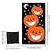KOMIWOO Pumpkin Bean Bag Toss Games with 3 Bean Bags, Kids Halloween Party Games Halloween Decorations