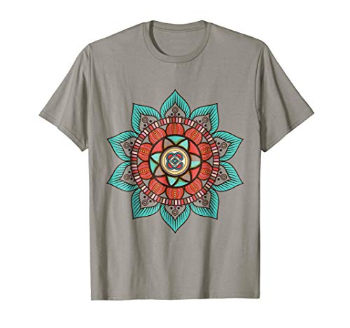 Aztec Boho Native Mandala Decoration Retro Tattoo T-Shirt