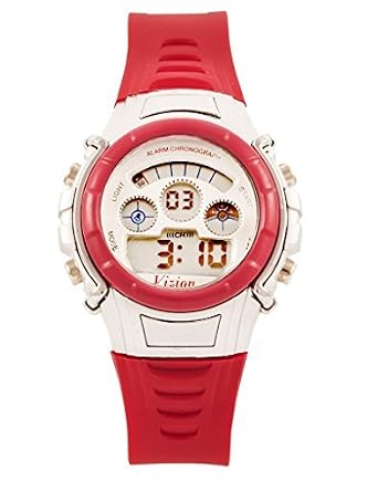 Vizion Digital Multi-Color Dial Childrens Watch -8516B-1