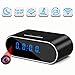 Hidden Cameras, Latest 1080P WiFi Spy Camera Clock with 157 Angle, Wireless IP Surveillance Camera with Night Vision/Motion Detection/Loop Recording, Nanny Cam for Home Security Monitoring