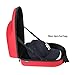 Galexbit Baseball Hat case Cap Carrier Case Holder for 6 Caps Hat bag for Travel Home Gift(Red)