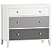 Little Seeds Monarch Hill Poppy 3 Drawer Dresser, Gray
