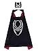 Halloween Costume Superhero Dress Up For Kids Party Cape and Felt Mask