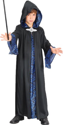 WIZARD ROBE FANCY DRESS COSTUME - Image 3