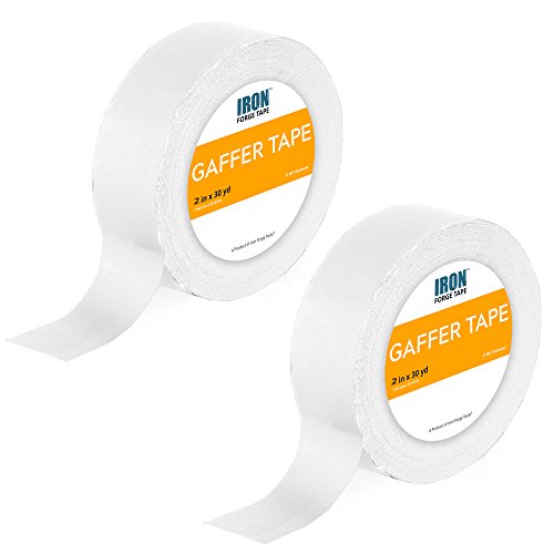White Gaffers Tape Two Pack - 2 Inch x 30 Yards Gaffer Tape Roll - Thumbnail 6