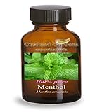 Liquid Menthol Essential Oil - 100% Pure Therapeutic Grade Essential Oil - Essential Oil by Oakland Gardens (30 ml - 1.0 fl oz Bottle)