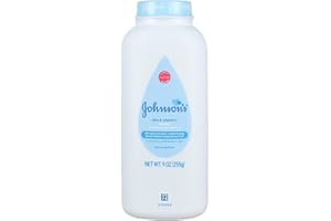 JOHNSON & JOHNSON Johnson's Baby Powder, Pure Cornstarch with Aloe & Vitamin E 9 oz