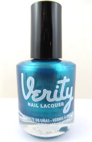 Verity Nail Lacquer - Blue Sparkling B23