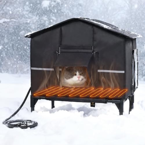 Veehoo Heated Outdoor Cat House