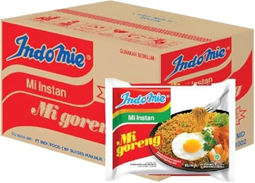 Indomie Mi Goreng Fried Instant Noodles, Original, 80 g (Pack of 40)