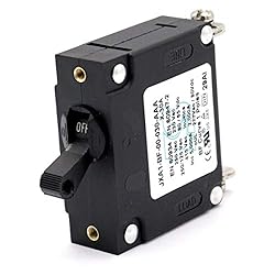 T Tocas Single Pole Black Toggle Magnetic Circuit