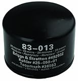 Oregon 83-013 Oil Filter Replaces Briggs & Stratton 492932S, Kohler 28 050 01-S, Kawasaki 49065-7007