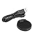 PINHEN Charger Compatible with LG G Watch W110 - USB Charge Cradle Dock Charger Compatible with LG G Watch W110 and LG G Watch Urbane W150 (W110)