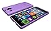 TUDIA Full-Matte ARCH TPU Bumper Protective Case for Microsoft Lumia 950 XL (Purple)