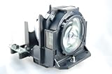 Replacement Lamp Module for Panasonic ET-LAD60 Projectors (Includes Lamp and Housing)