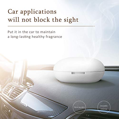 Small Essential Oil Diffuser, Portable Waterless Diffuser, USB Diffusers for Essential Oils, Silent Mini Differ Can be… - Image 5