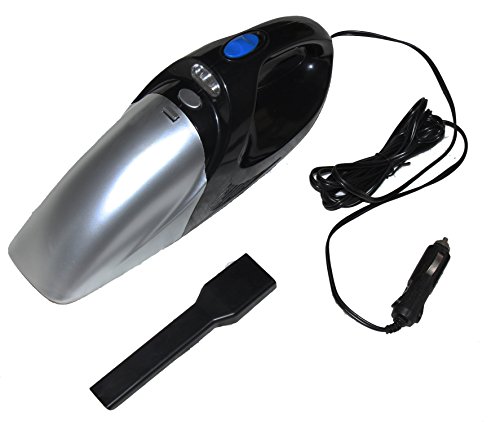 E-ONSALE 12V Mini Portable Car Vehicle Auto Wet Dry Handheld Vacuum Cleaner LED Light
