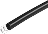 Sourcing Map Silicone Tubing 9mm ID x 12mm OD 1m Water Pump Hose Black view 2