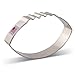 Ann Clark Cookie Cutters Large Football Cookie Cutter, 4.5