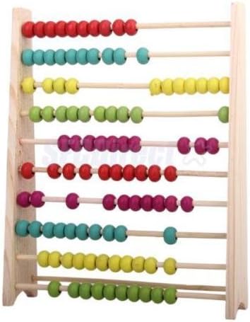 Shallen Classic Wooden Wood Abacus Preschool Kids Children Math Educational Toy