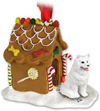 samoyed christmas ornament